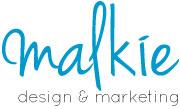Malkie Graphics web design, logos, print